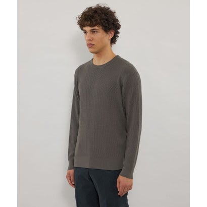 マッキントッシュ ロンドン MACKINTOSH LONDON 【WEB・一部店舗限定】サーマルクルーネックニット （ライトグレー3）｜詳細画像