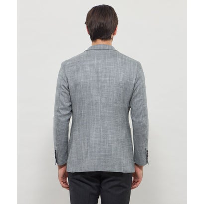 マッキントッシュ ロンドン MACKINTOSH LONDON 【NEW BRIDGE】【VITALE BARBERIS CANONICO/ヴィターレ・バルベリス・カノニコ】ツイードジャケット （ライトグレー）｜詳細画像