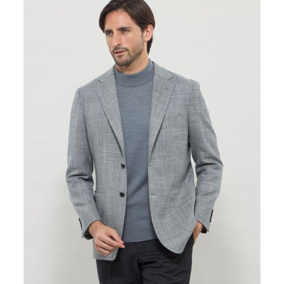 マッキントッシュ ロンドン MACKINTOSH LONDON 【NEW BRIDGE】【VITALE BARBERIS CANONICO/ヴィターレ・バルベリス・カノニコ】ツイードジャケット （ライトグレー）｜詳細画像