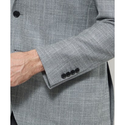 マッキントッシュ ロンドン MACKINTOSH LONDON 【NEW BRIDGE】【VITALE BARBERIS CANONICO/ヴィターレ・バルベリス・カノニコ】ツイードジャケット （ライトグレー）｜詳細画像