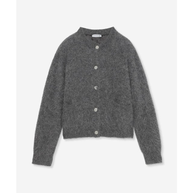 【予約販売】【L】【ROWLY/ローリー】アルパカシャギーニットジャケット （06）