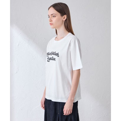 マッキントッシュ ロンドン MACKINTOSH LONDON 【WEB・一部店舗限定】ロゴプリントTシャツ （ホワイト2）｜詳細画像