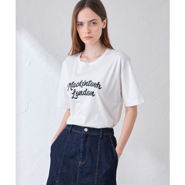【WEB・一部店舗限定】ロゴプリントTシャツ （ホワイト2）