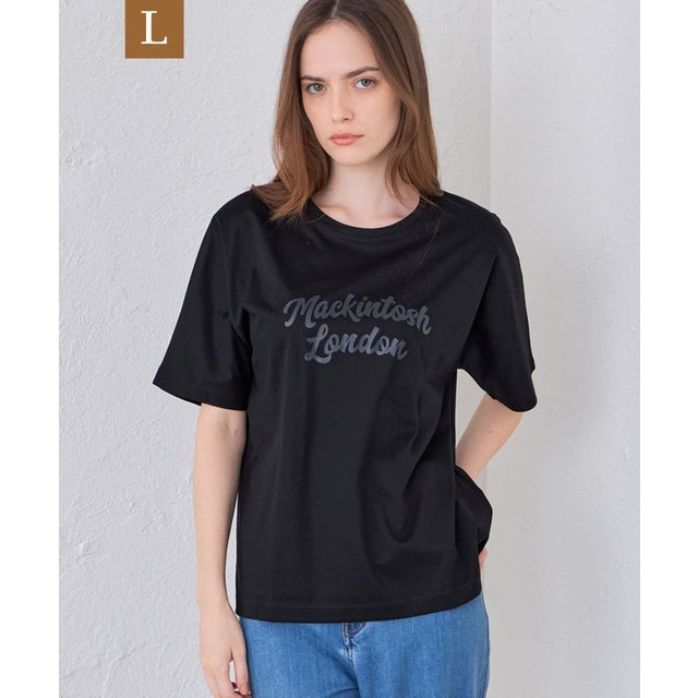 【WEB・一部店舗限定】【L】ロゴプリントTシャツ （ブラック）