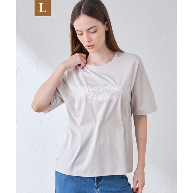 【WEB・一部店舗限定】【L】ロゴプリントTシャツ （グレー3）