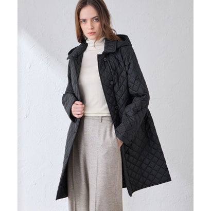 マッキントッシュ ロンドン MACKINTOSH LONDON 【WEB・一部店舗限定】キルティングタフタフーデットコート （ブラック）｜詳細画像