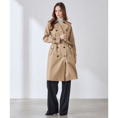 マッキントッシュ ロンドン MACKINTOSH LONDON 【WEB・一部店舗限定】【FALKIRK LONG/ファルカークロング】ポリエステルコットンギャバジントレンチコート （ベージュ）｜詳細画像
