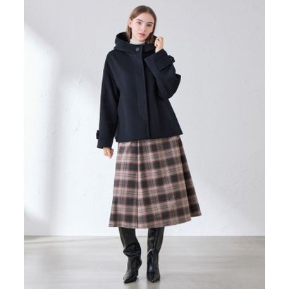 マッキントッシュ ロンドン MACKINTOSH LONDON 【ROSLEY/ロズリー】ダブルフェイスモッサフーデッドショートコート （ベージュ3）｜詳細画像
