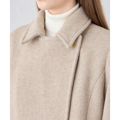 マッキントッシュ ロンドン MACKINTOSH LONDON 【RESFON/レスフォン】ダブルフェイスモッサウールトレンチコート （ベージュ）｜詳細画像
