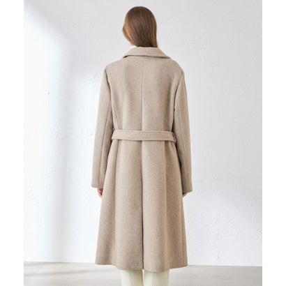 マッキントッシュ ロンドン MACKINTOSH LONDON 【RESFON/レスフォン】ダブルフェイスモッサウールトレンチコート （ベージュ）｜詳細画像