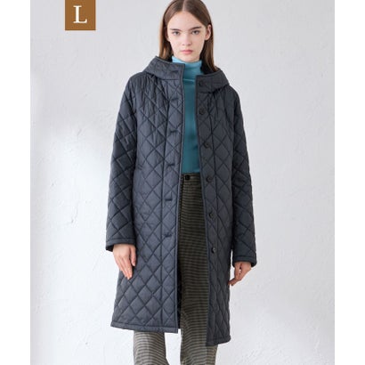 マッキントッシュ ロンドン MACKINTOSH LONDON 【L】エマキルティングフーデッドコート （ネイビー）｜詳細画像