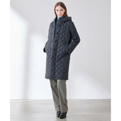 マッキントッシュ ロンドン MACKINTOSH LONDON 【L】エマキルティングフーデッドコート （ネイビー）｜詳細画像