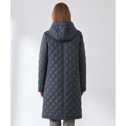 マッキントッシュ ロンドン MACKINTOSH LONDON 【L】エマキルティングフーデッドコート （ネイビー）｜詳細画像