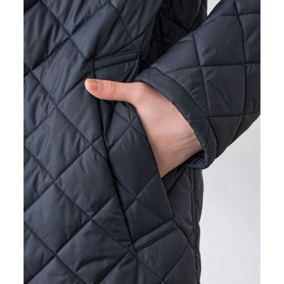 マッキントッシュ ロンドン MACKINTOSH LONDON 【L】エマキルティングフーデッドコート （ネイビー）｜詳細画像