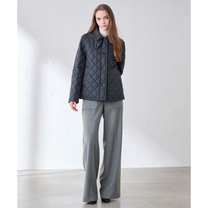 マッキントッシュ ロンドン MACKINTOSH LONDON 【L】エマキルティングステンカラーショートコート （ネイビー）｜詳細画像