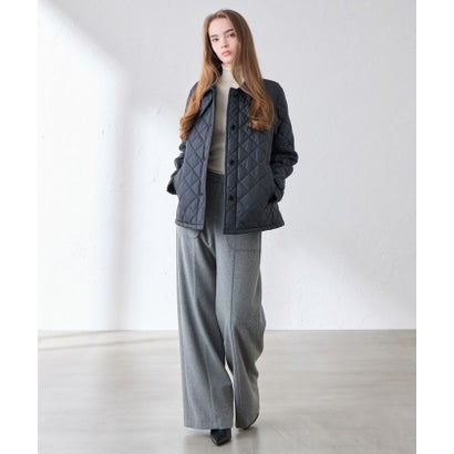 マッキントッシュ ロンドン MACKINTOSH LONDON 【L】エマキルティングステンカラーショートコート （ネイビー）｜詳細画像