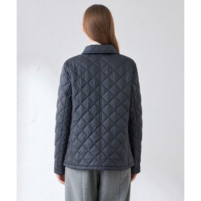 マッキントッシュ ロンドン MACKINTOSH LONDON 【L】エマキルティングステンカラーショートコート （ネイビー）｜詳細画像