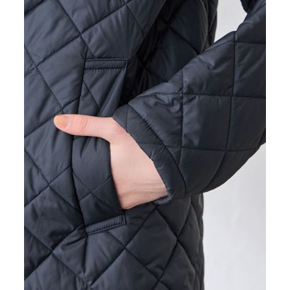 マッキントッシュ ロンドン MACKINTOSH LONDON 【L】エマキルティングステンカラーショートコート （ネイビー）｜詳細画像