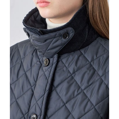 マッキントッシュ ロンドン MACKINTOSH LONDON 【L】エマキルティングステンカラーショートコート （ネイビー）｜詳細画像