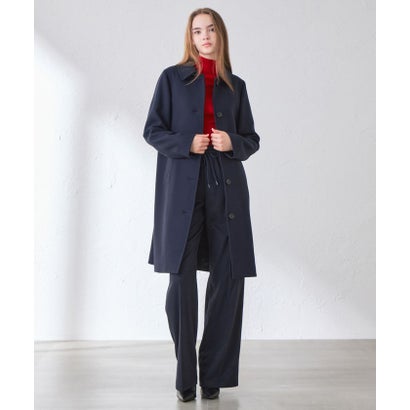 マッキントッシュ ロンドン MACKINTOSH LONDON 【BANTON/バントン】ウールダブルクロスステンカラーコート （ネイビー）｜詳細画像