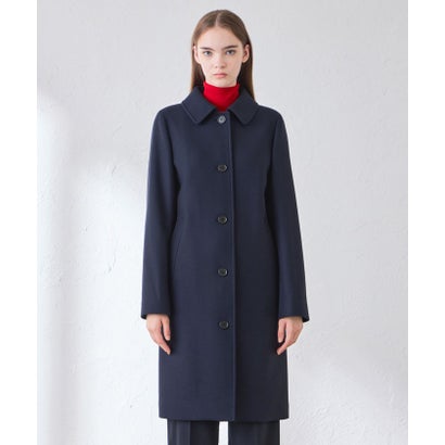 マッキントッシュ ロンドン MACKINTOSH LONDON 【BANTON/バントン】ウールダブルクロスステンカラーコート （ネイビー）｜詳細画像
