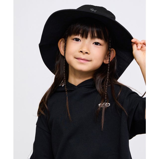RICH MIX リッチミックス レースアップハット 335577205 （ブラック）