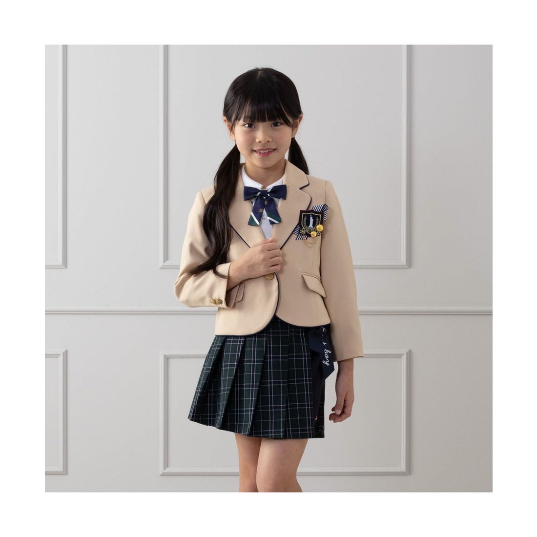 マックハウス Mac-House EASTBOY イーストボーイ 女児入学スーツ 3点 