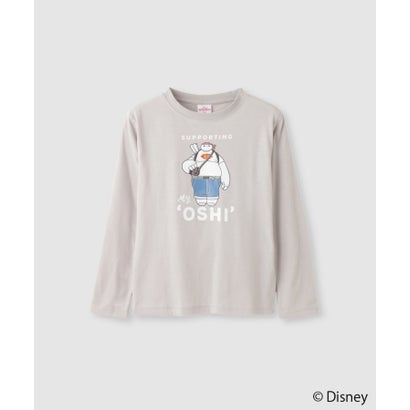 Disney 『ベイマックス』/推しスタイル長袖Tシャツ （グレージュ）｜詳細画像