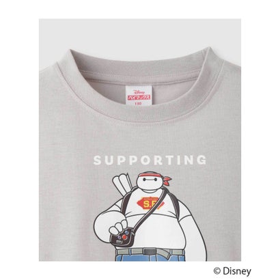 Disney 『ベイマックス』/推しスタイル長袖Tシャツ （グレージュ）｜詳細画像
