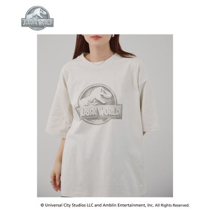 『JURASSIC WORLD』/ムービーTシャツ （オフホワイト）｜詳細画像
