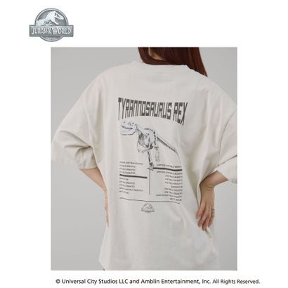 『JURASSIC WORLD』/ムービーTシャツ （オフホワイト）｜詳細画像