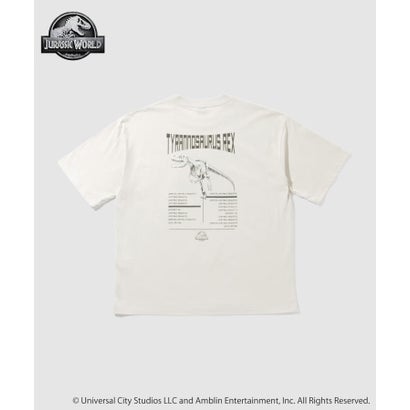 『JURASSIC WORLD』/ムービーTシャツ （オフホワイト）｜詳細画像