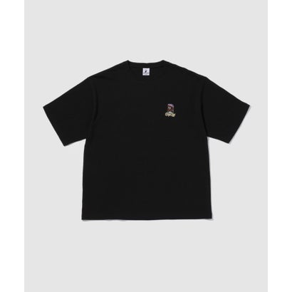 OZZY ワンポイント サガラ刺繍 クルーネック 半袖Tシャツ （ホワイト）｜詳細画像