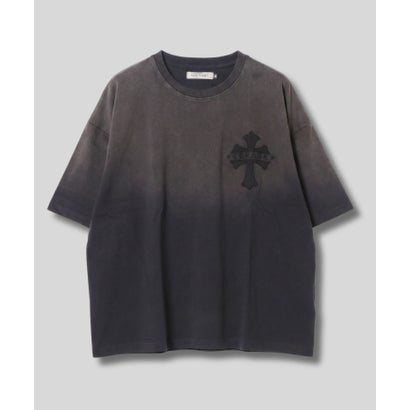 スプレーバッセンクロスTシャツ （グレー）｜詳細画像