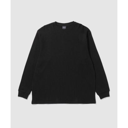 BCIコットン リラックスフィット ワッフル長袖Tシャツ （ホワイト）｜詳細画像