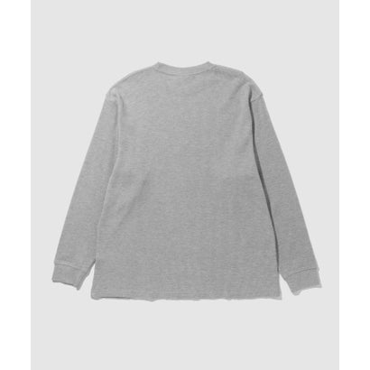 BCIコットン リラックスフィット ワッフル長袖Tシャツ （ホワイト）｜詳細画像