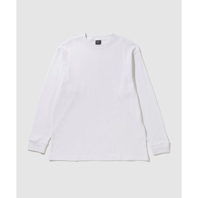 BCIコットン リラックスフィット ワッフル長袖Tシャツ （ネイビー）｜詳細画像