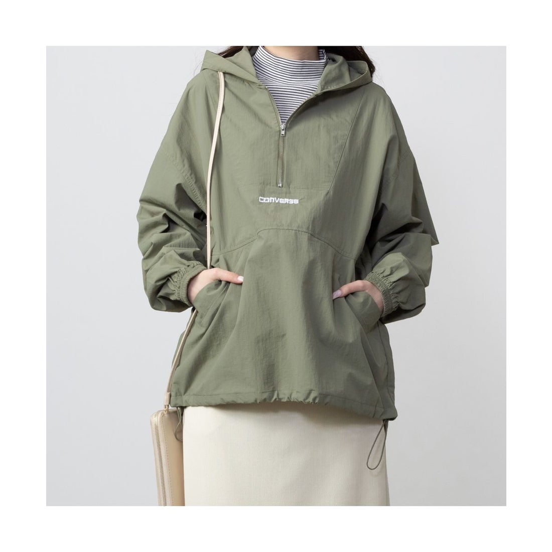 マックハウス Mac-House CONVERSE コンバース ナイロンアノラック 