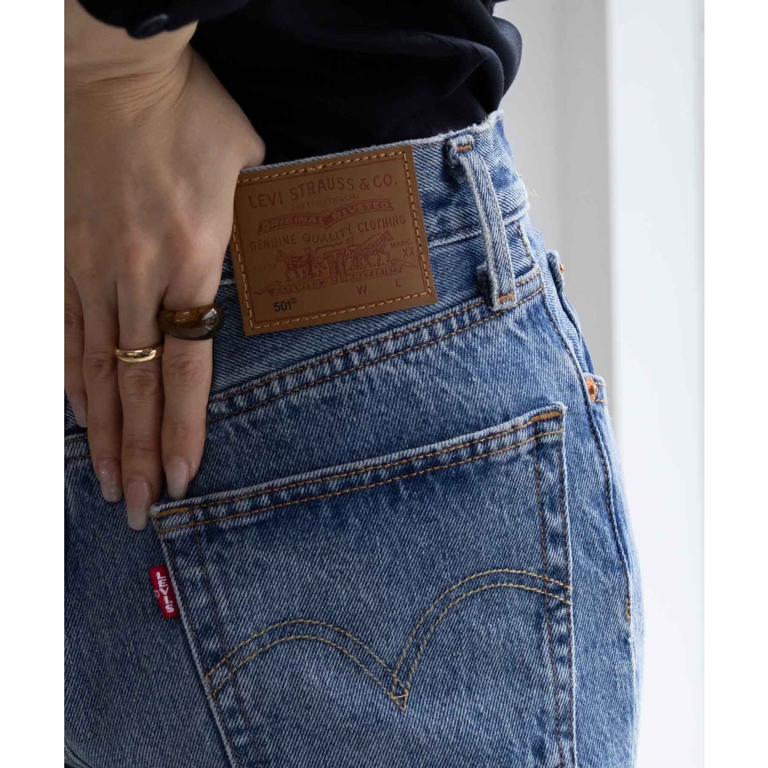 マックハウス Mac-House Levi's リーバイス 501(R) クロップドパンツ