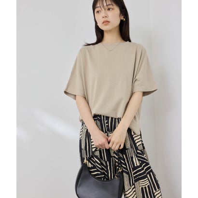 SARARI 接触冷感 ドルマンシルエット UVカットTシャツ （ブルー）｜詳細画像