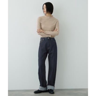 毎日はきたくなるデニム「マイデニ」 ルーズストレート （ストーンウォッシュ）｜詳細画像