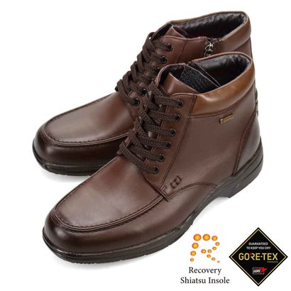 【GORE-TEX】マドラスウォーク madras Walk 「Recovery Shiatsu Insole」搭載で指圧効果により血行をよくする。カジュアルブーツ （ブラウン）｜詳細画像