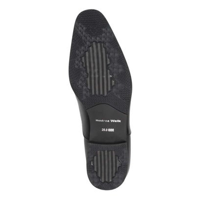 【GORE-TEX】マドラスウォーク madras Walk 「Recovery Shiatsu Insole」搭載で指圧効果により血行をよくする。ストレートチップビジネスシューズ （ブラック）｜詳細画像