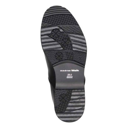 マドラスウォーク madras Walk 【GORE-TEX】「Recovery Shiatsu Insole」搭載で指圧効果により血行をよくする。ゴアテックス搭載  幅広4E ラウンド サイドゴアドレスカジュアルブーツ MW7415HR （ブラック）｜詳細画像
