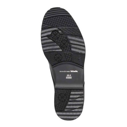 マドラスウォーク madras Walk 【GORE-TEX】「Recovery Shiatsu Insole」搭載で指圧効果により血行をよくする。ゴアテックス搭載  幅広4E ラウンド ドレスカジュアルブーツ MW7414HR （ブラック）｜詳細画像