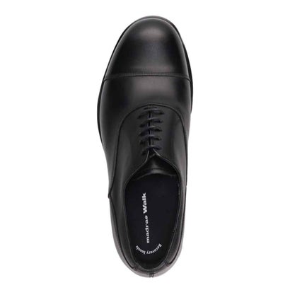 【GORE-TEX】「Recovery Shiatsu Insole」搭載で指圧効果により血行をよくする。幅広4E 内羽根ストレートチップドレスカジュアルシューズ MW7413HR （ブラック）｜詳細画像