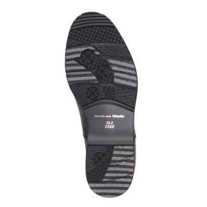 【GORE-TEX】「Recovery Shiatsu Insole」搭載で指圧効果により血行をよくする。幅広4E 内羽根ストレートチップドレスカジュアルシューズ MW7413HR （ブラック）｜詳細画像