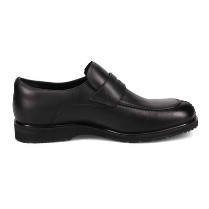 【GORE-TEX】「Recovery Shiatsu Insole」搭載で指圧効果により血行をよくする。幅広4E  スリッポンドレスカジュアルシューズ MW7412HR （ブラック）｜詳細画像