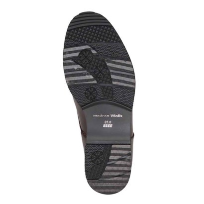 【GORE-TEX】「Recovery Shiatsu Insole」搭載で指圧効果により血行をよくする。幅広4E 外羽根ユーチップドレスカジュアルシューズ MW7410HR （ダークブラウン）｜詳細画像