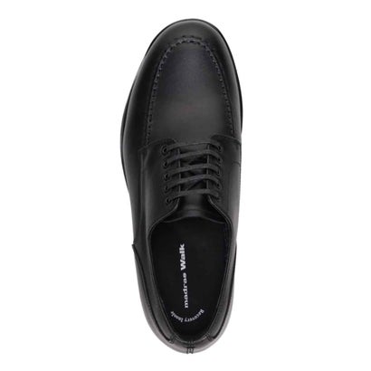 【GORE-TEX】「Recovery Shiatsu Insole」搭載で指圧効果により血行をよくする。幅広4E 外羽根ユーチップドレスカジュアルシューズ MW7410HR （ブラック）｜詳細画像